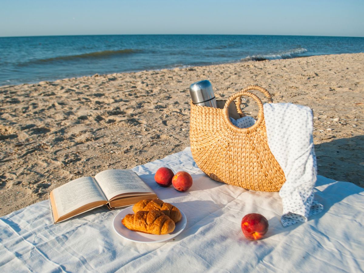 Strand Picknick auf Texel