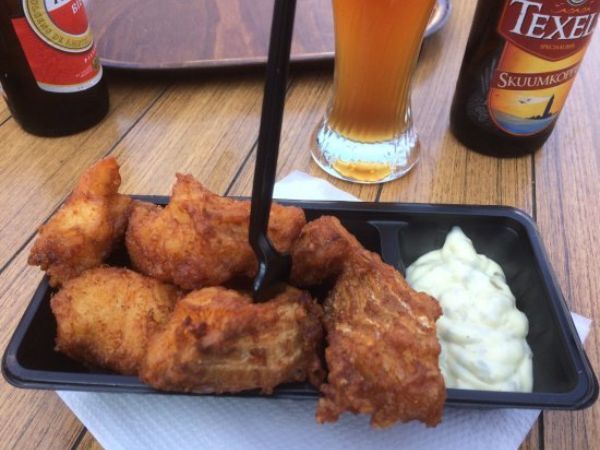 Kibbeling auf Texel